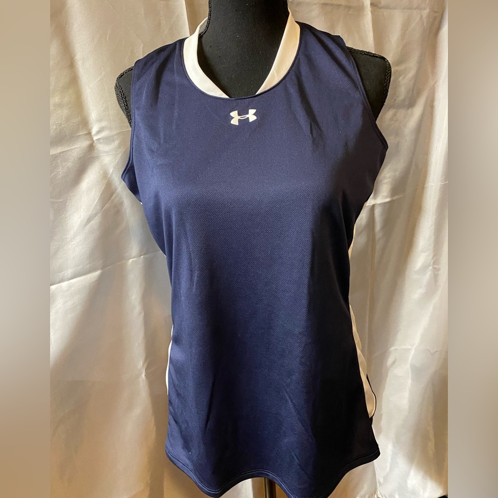 Navy blue Under Armour tank